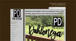 Desktop Screenshot of pinedesignsonline.com