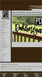 Mobile Screenshot of pinedesignsonline.com